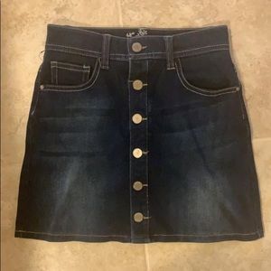 Justice skirt with built in shorts. Size 10